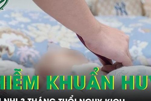 Trẻ 3 tháng tuổi nguy kịch do biến chứng nặng của viêm phổi
