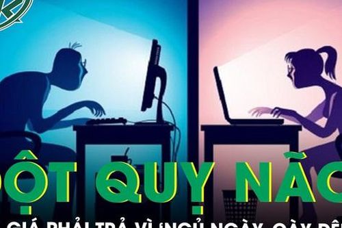 Đột quỵ não chỉ vì 'ngủ ngày, cày đêm'