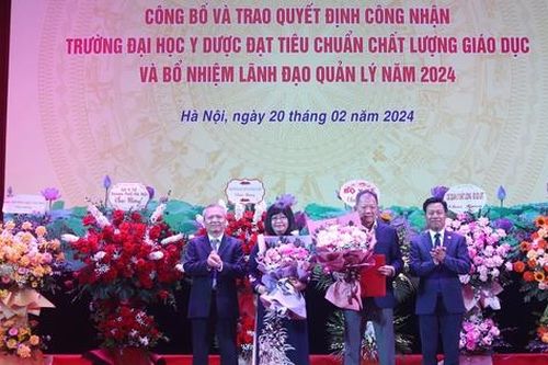 Giám đốc Bệnh viện Việt Đức kiêm nhiệm Phó Hiệu trưởng Trường Đại học Y Dược, ĐHQG Hà Nội