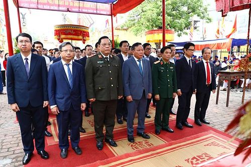Lễ hội kỷ niệm 1.480 năm ngày Lý Nam Đế lên ngôi Hoàng đế