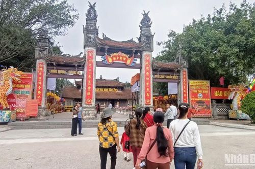 Ấn tượng trước giờ khai mạc Lễ hội đền Trần tỉnh Thái Bình năm 2024