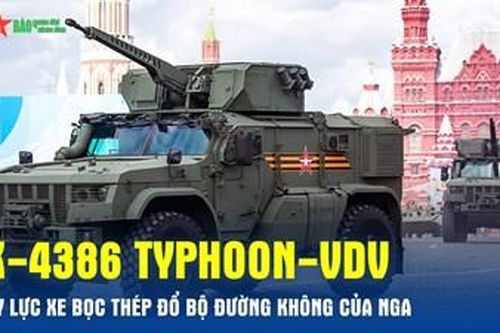 K-4386 Typhoon-VDV - Xe bọc thép đổ bộ đường không của Nga