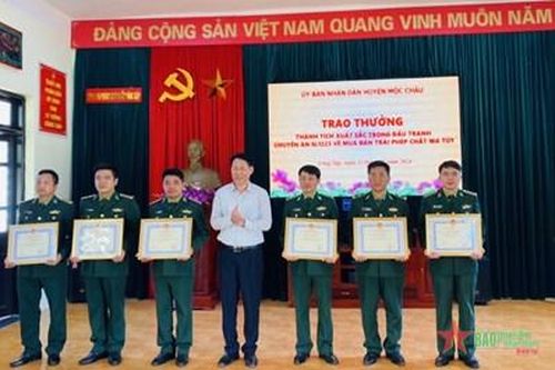 Sơn La: Khen thưởng lực lượng phá chuyên án ma túy, thu giữ 18.000 viên ma túy tổng hợp