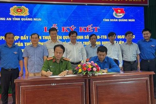Công an tỉnh Quảng Ngãi làm tốt vai trò tham mưu, thường trực, triển khai thực hiện Đề án 06