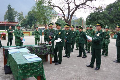 Các đơn vị BĐBP tổ chức thành công Hội thi công tác chuẩn bị huấn luyện năm 2024