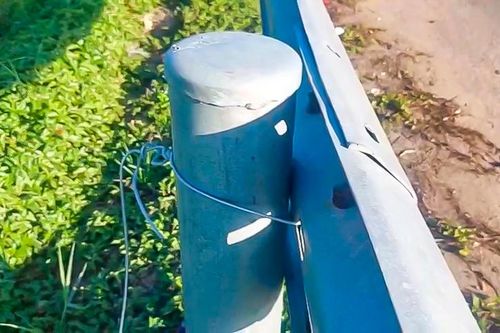 Bu lông, ốc vít trên Quốc lộ nghìn tỷ ở Bình Định bị tháo trộm