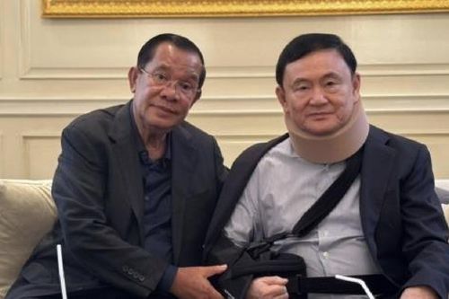 Ông Hun Sen tới Thái Lan thăm cựu Thủ tướng Thaksin