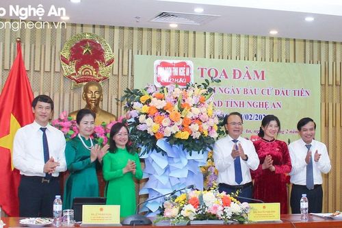 Tọa đàm kỷ niệm 78 năm Ngày bầu cử đầu tiên của HĐND tỉnh Nghệ An