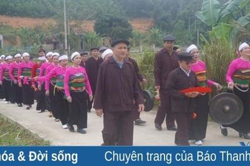 Lễ hội cơm mới của đồng bào dân tộc Mường xã Phượng Nghi (Như Thanh)