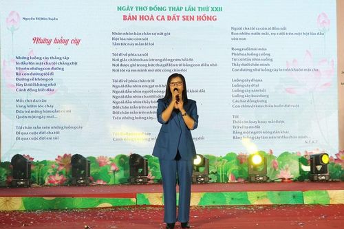 Chương trình nghệ thuật chào mừng Ngày thơ Việt Nam lần thứ XXII năm 2024