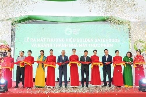 Golden Gate ra mắt thương hiệu Golden Gate Foods và khánh thành nhà máy thực phẩm thứ hai