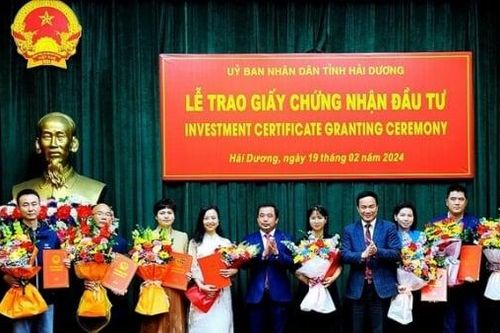 Hải Dương: Thêm 9 dự án với tổng vốn đầu tư hơn 2.200 tỷ đồng