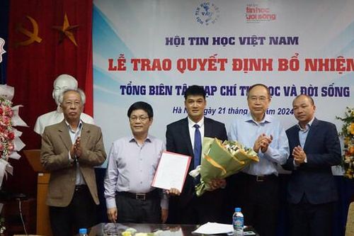 Ths.Đinh Duy Hợi giữ chức Tổng Biên tập Tạp chí Tin học và Đời sống