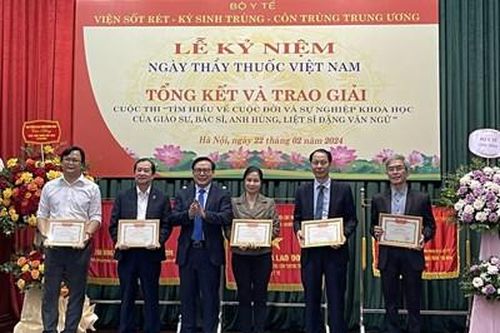 Gần 200 tác phẩm tham gia cuộc thi 'Tìm hiểu cuộc đời và sự nghiệp khoa học của Giáo sư, Bác sĩ, Anh hùng liệt sĩ Đặng Văn Ngữ'