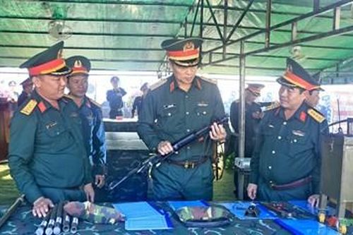 Bộ Tổng Tham mưu QĐND Việt Nam kiểm tra công tác chuẩn bị huấn luyện tại Trung đoàn Pháo binh 4