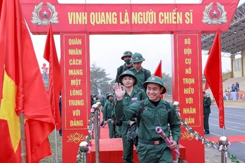 Hơn 50% tân binh của Vĩnh Phúc tự nguyện viết đơn lên đường nhập ngũ