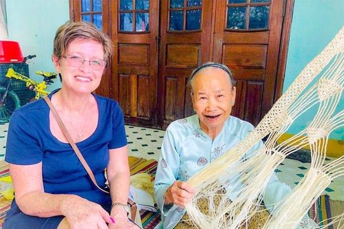 Nghề đan võng ngô đồng ở Cù Lao Chàm là di sản quốc gia
