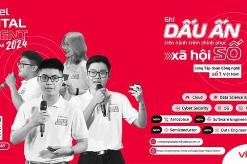 Viettel Digital Talent 2024 chiêu mộ nhân tài cùng 9 lĩnh vực công nghệ cao