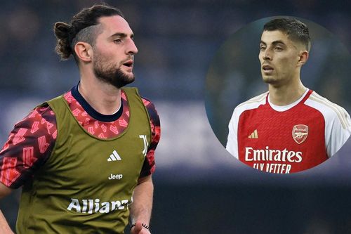 Arsenal lấy Rabiot thay ông kễnh Kai Havertz