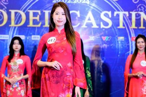Gần 200 người mẫu tham gia casting chương trình 'Hương sắc Việt Nam'