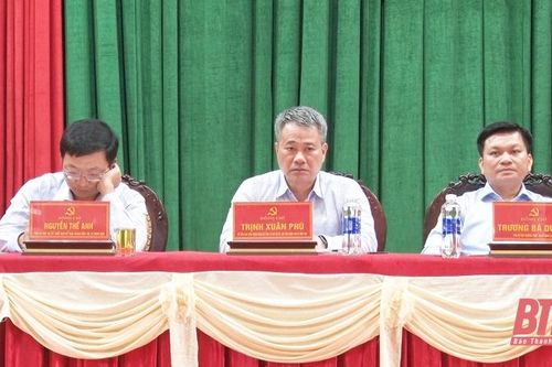 Thị xã Nghi Sơn tập trung giải quyết tồn đọng về đất đai và triển khai giải phóng mặt bằng