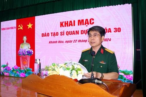 Trường Sĩ quan Thông tin: Khai mạc đào tạo sĩ quan dự bị khóa 30