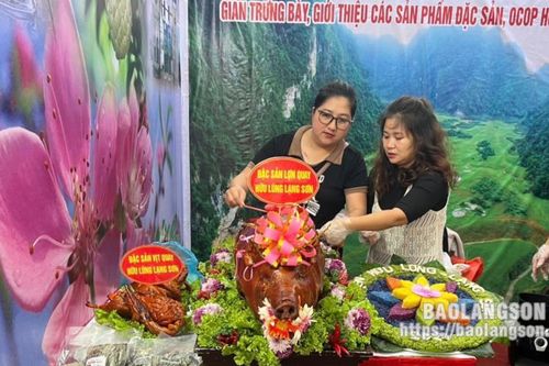 Hữu Lũng: Gần 20 sản phẩm OCOP và đặc sản được trưng bày tại Tuần Văn hóa – Du lịch tỉnh Bắc Giang