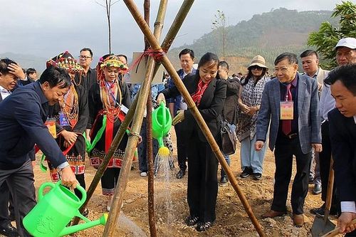 VNREA tham dự Lễ phát động 'Tết trồng cây đời đời nhớ ơn Bác Hồ' tại Bắc Giang