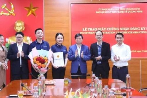 Quảng Ninh: Thêm 2 dự án FDI với tổng mức đầu tư trên 330 triệu USD được trao chứng nhận đầu tư