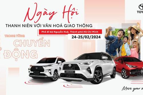 Toyota Việt Nam đồng hành cùng Chương trình Ngày hội thanh niên với văn hóa giao thông 2024
