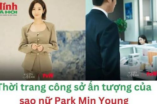 Thời trang công sở ấn tượng của sao nữ Park Min Young