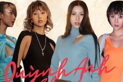 Quỳnh Anh Shyn phối đồ đỉnh cao với váy dài, giúp khoe tối đa lợi thế hình thể