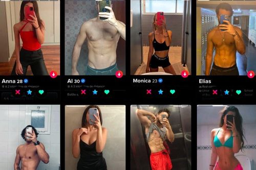 Sự giống nhau kỳ lạ của 1.572 bức ảnh trên Tinder