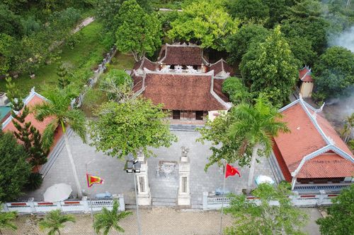 Cận cảnh đền thờ vua Mai Hắc Đế trên vùng đất địa linh nhân kiệt