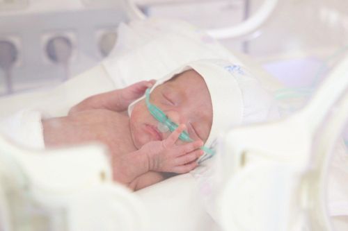 Bé gái sinh non nặng 550 gram sống sót kỳ diệu