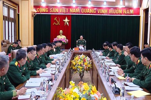 Khẩn trương làm tốt công tác chuẩn bị Hội nghị tổng kết Luật Sĩ quan QĐND Việt Nam