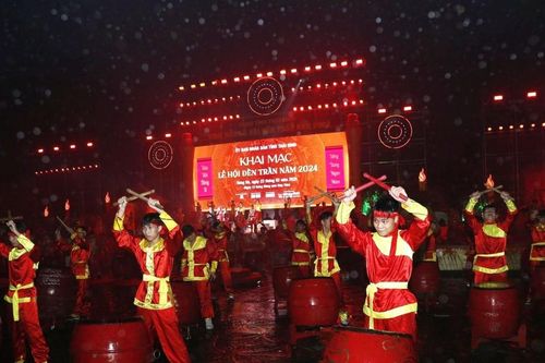 Khai mạc lễ hội Đền Trần - Thái Bình năm 2024