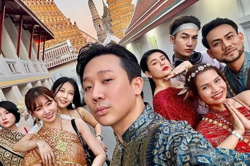 Vợ chồng Trấn Thành du lịch Thái Lan cùng hội bạn thân sau thành công của 'Mai'