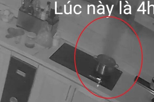 Bếp nghi ngút khói đen lúc rạng sáng, chủ nhà giật mình thấy cảnh trong camera