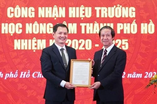 Tiến sĩ 52 tuổi làm Hiệu trưởng Trường ĐH Nông lâm TP.HCM