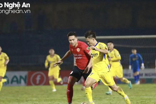 Sông Lam Nghệ An nhận thất bại trong ngày sinh nhật câu lạc bộ