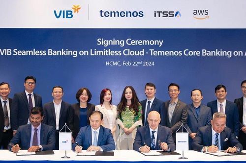 VIB triển khai dự án Core banking Temenos trên nền tảng đám mây AWS