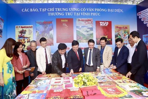 Khai mạc Hội Báo Xuân Vĩnh Phúc năm 2024