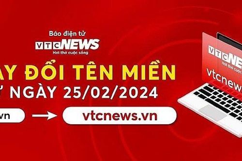 Báo điện tử VTC News đổi tên miền