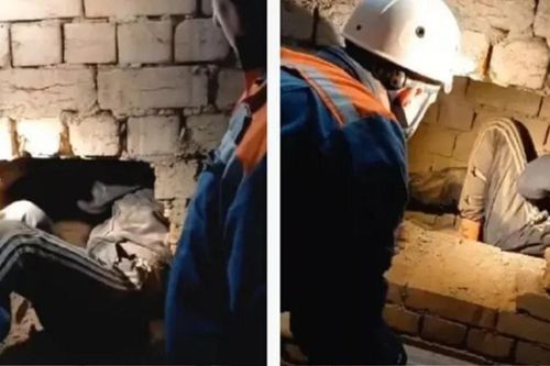 Cô gái mắc kẹt 3 ngày giữa khe hẹp 2 bức tường mà không ai biết và cái kết
