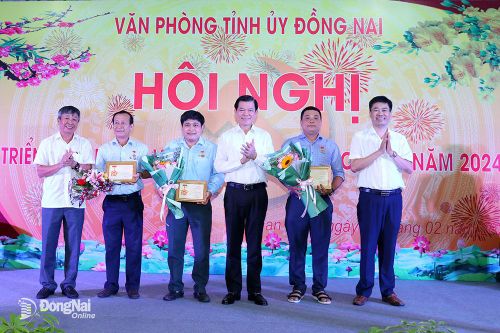 Hội nghị triển khai nhiệm vụ văn phòng cấp ủy năm 2024