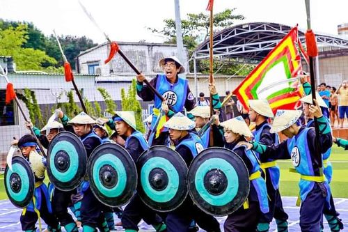 Đồng Nai tổ chức biểu diễn cờ người võ thuật