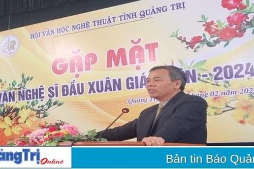 Gặp mặt văn nghệ sĩ đầu xuân Giáp Thìn - 2024