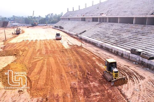 Dự án Sân vận động Thái Nguyên: Nỗ lực hoàn thành trước thời hạn