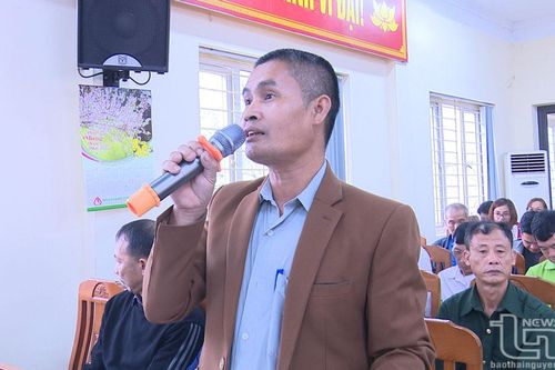 Lãnh đạo huyện Đồng Hỷ đối thoại trực tiếp với người dân xã Tân Lợi